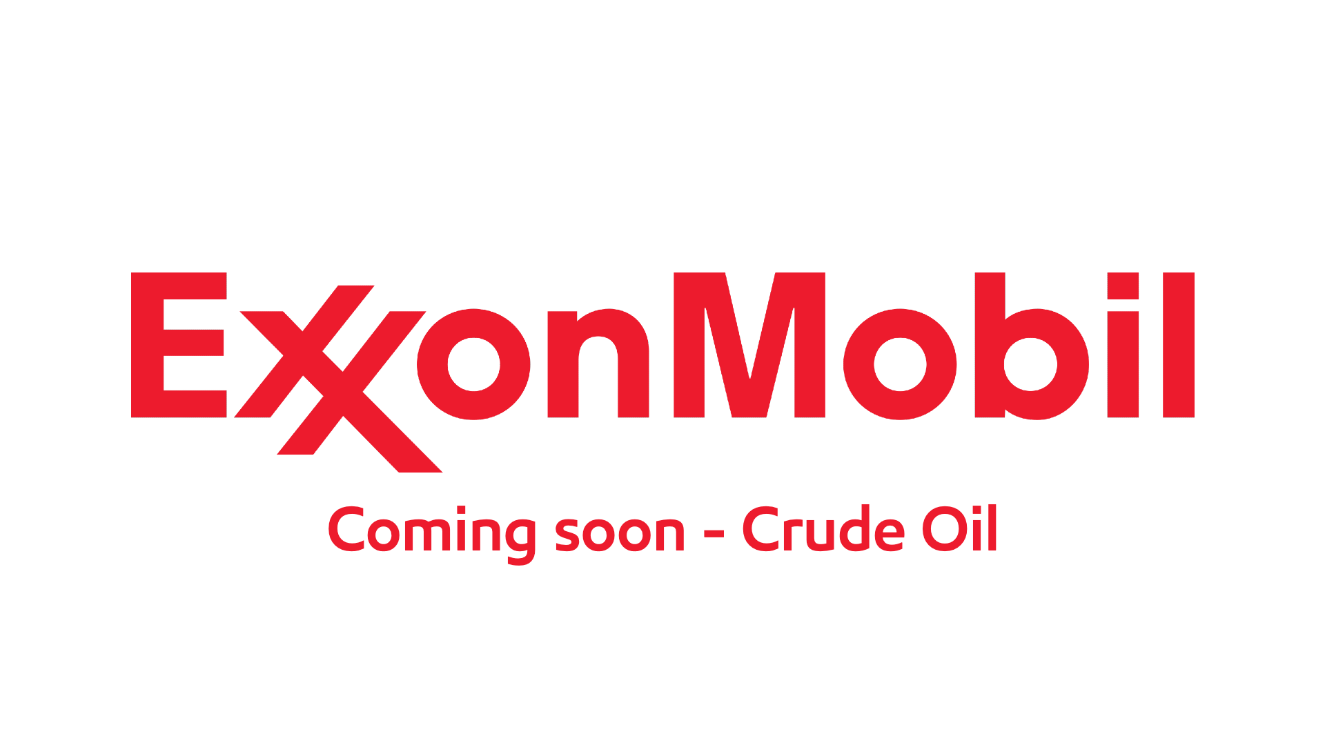 Coming soon - Crude Oil video
