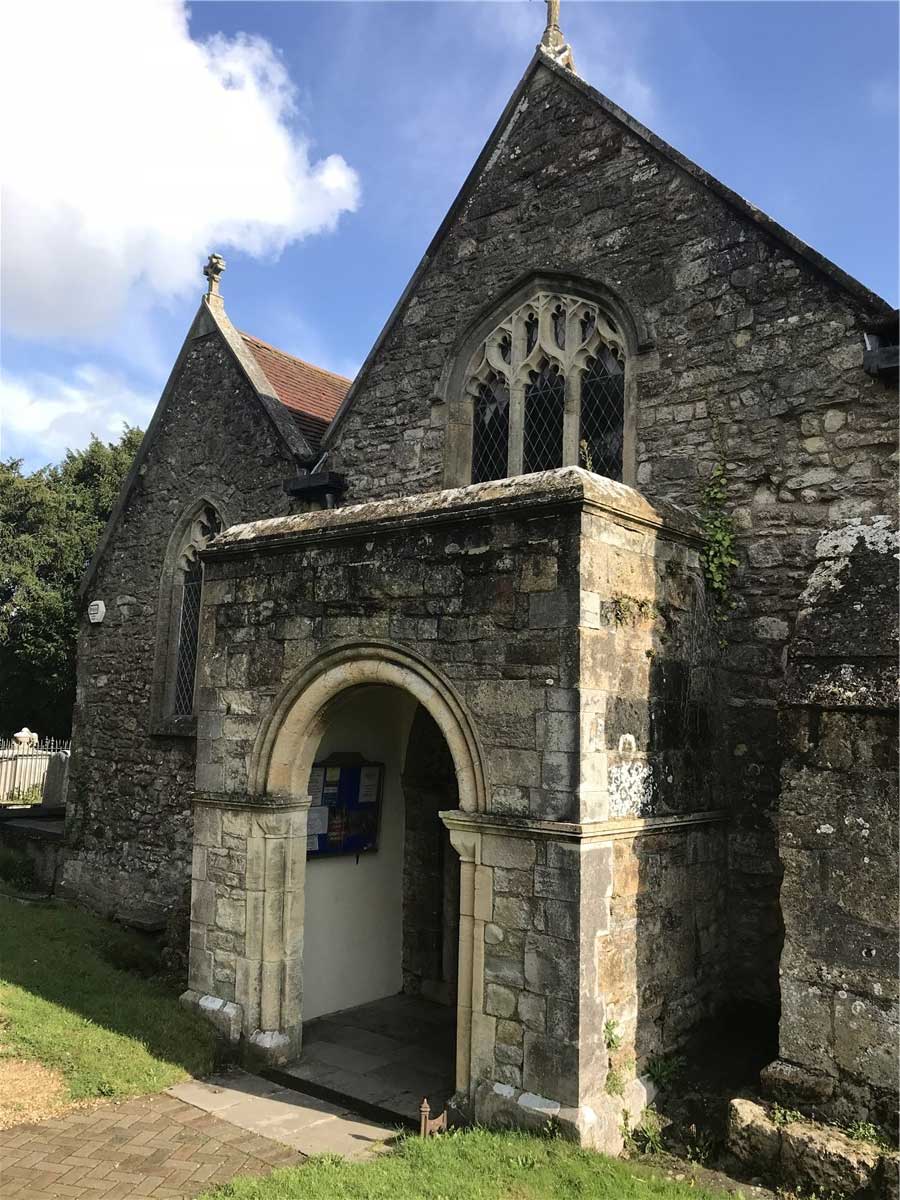 Image Much-needed repairs to the porch at All Saints’ Church, in Fawley, are a step closer thanks to a £2,000 contribution from ExxonMobil Fawley.