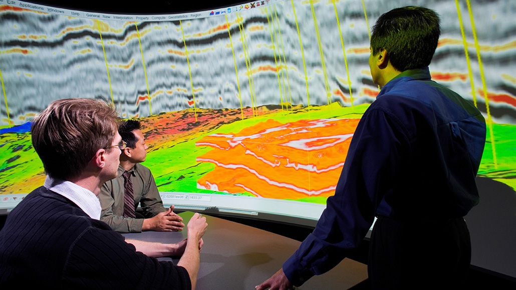 Discovering hidden hydrocarbons: using seismic-imaging technology to map formations far below the earth's surface