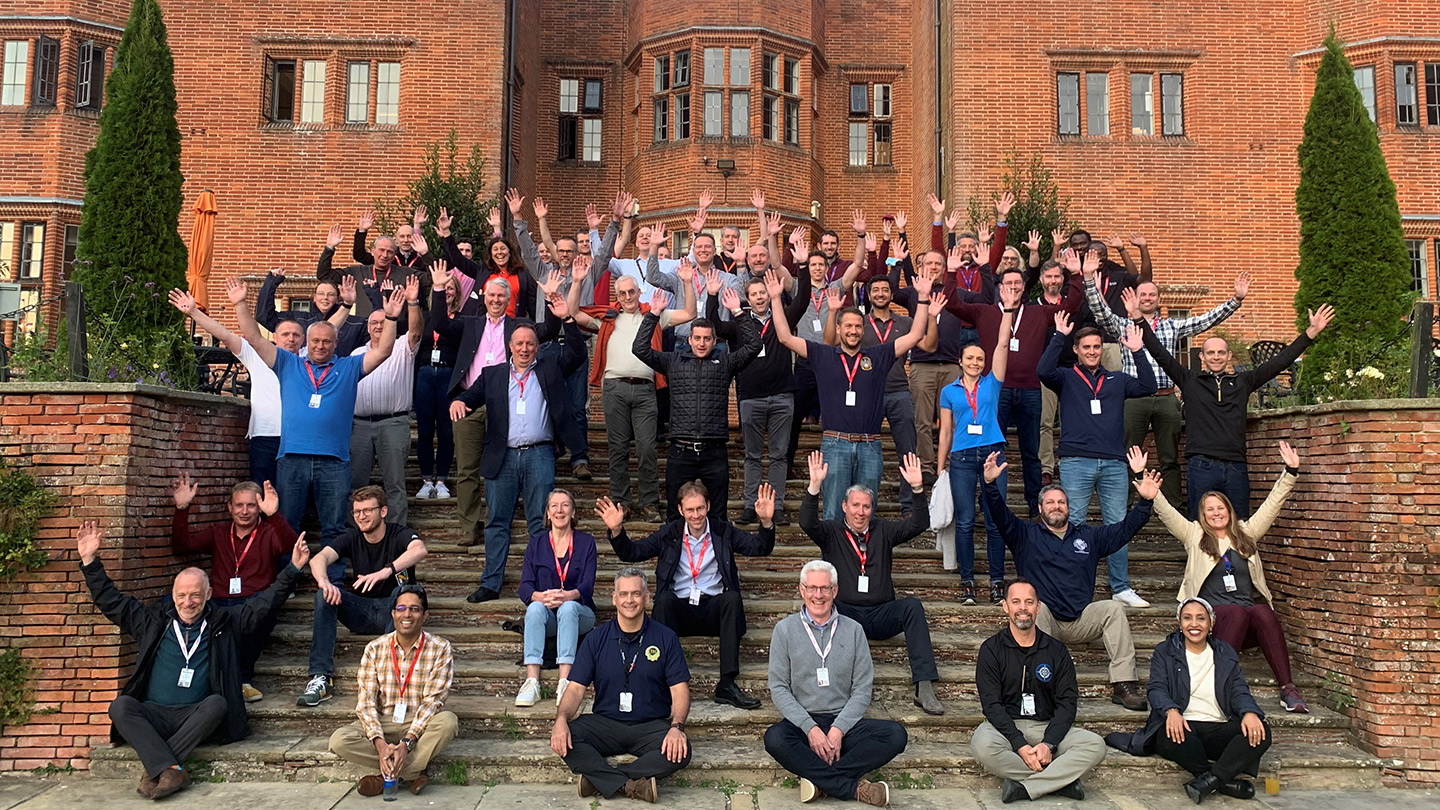 Image A team ofmanyof our emergency response specialists from Europe, together with a few from Africa and the Middle East, gathered in Hampshire in September to support the global response effort