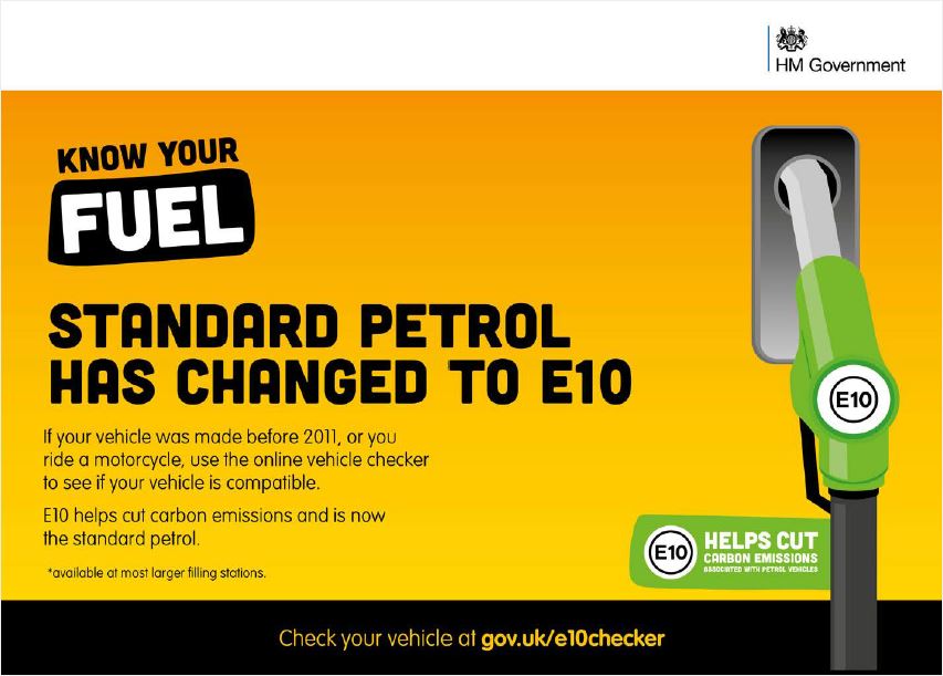 Esso plans for E10 fuel change