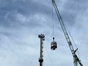 New elevated flare tip for FEP