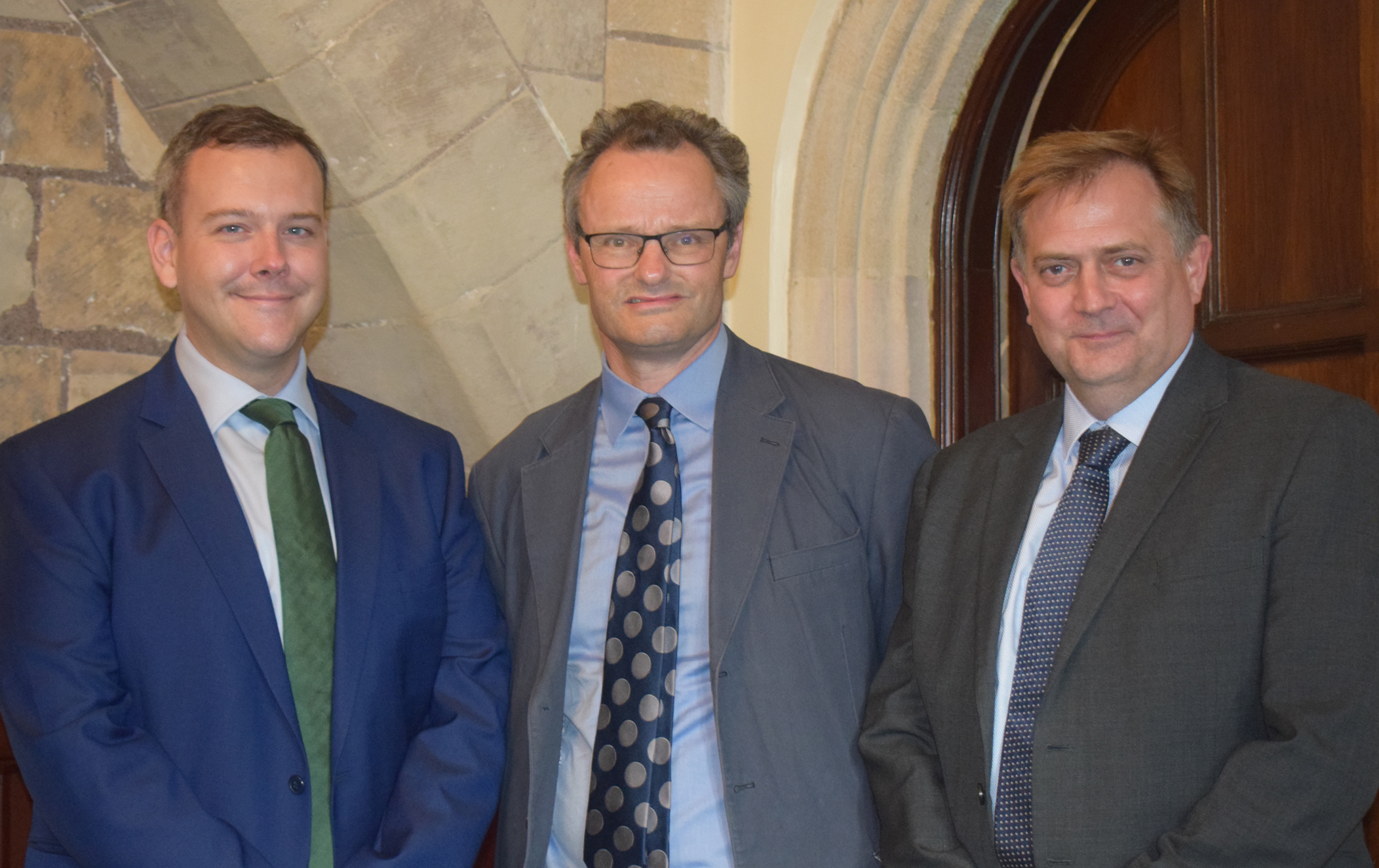 Image Left to right: Jamie, Peter and Paul