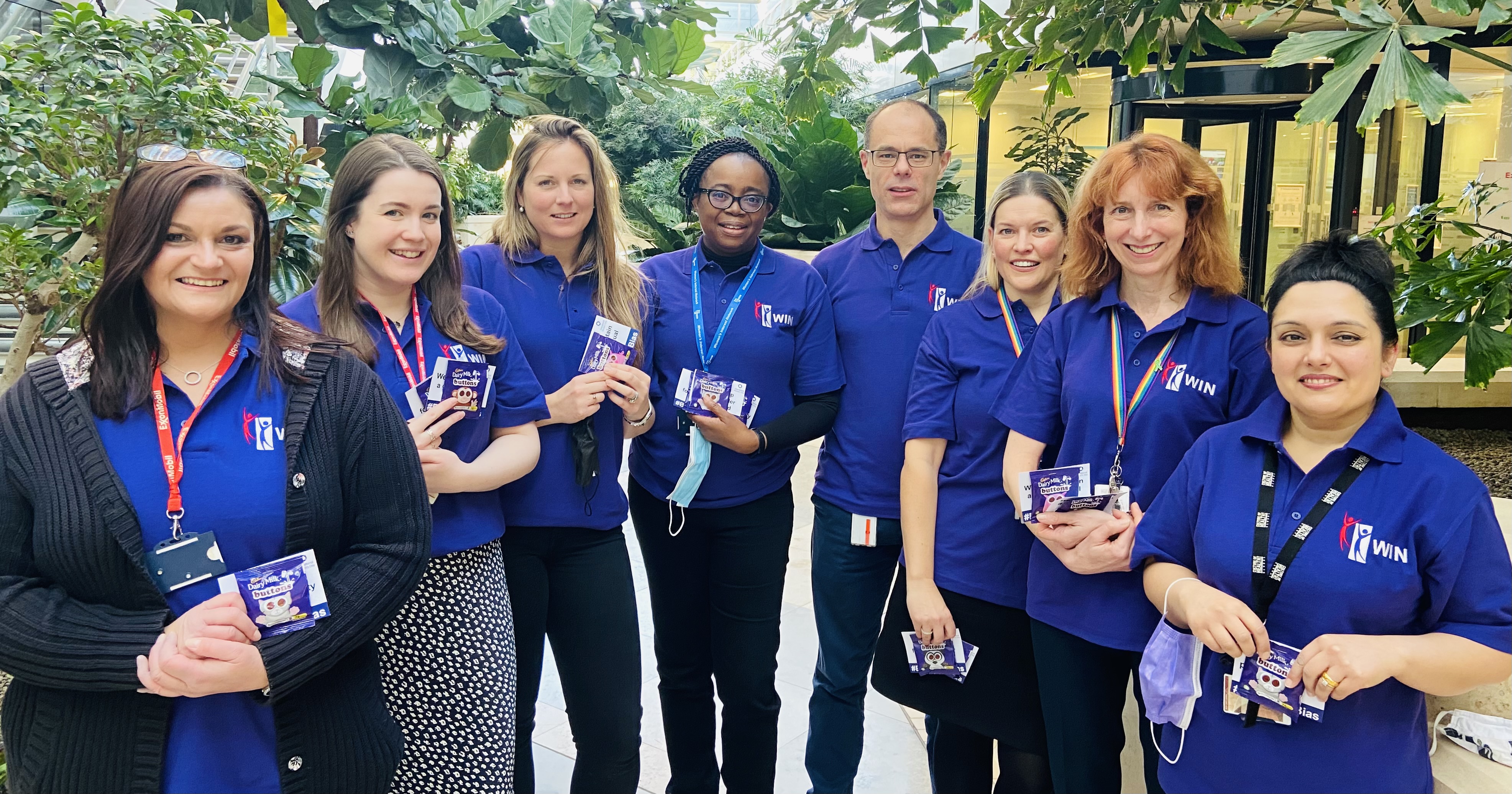 Image From left: Sonia Gleeson, Rachael Hunter, Charlotte Lusted, Sade Adenekan, Nic Harker, Rachel Garner, Sarah Leeson and Jas Dadhra