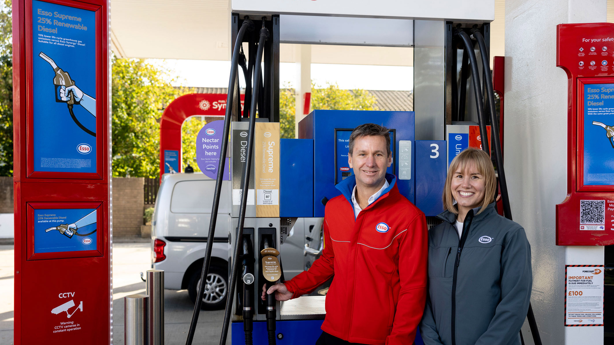 Esso trials new renewable diesel fuel
