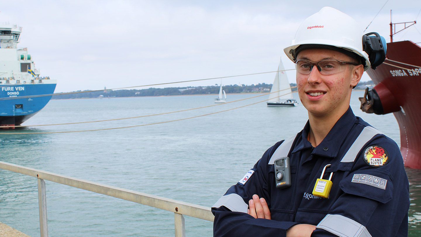 Exciting future for Fawley's Ukrainian apprentice