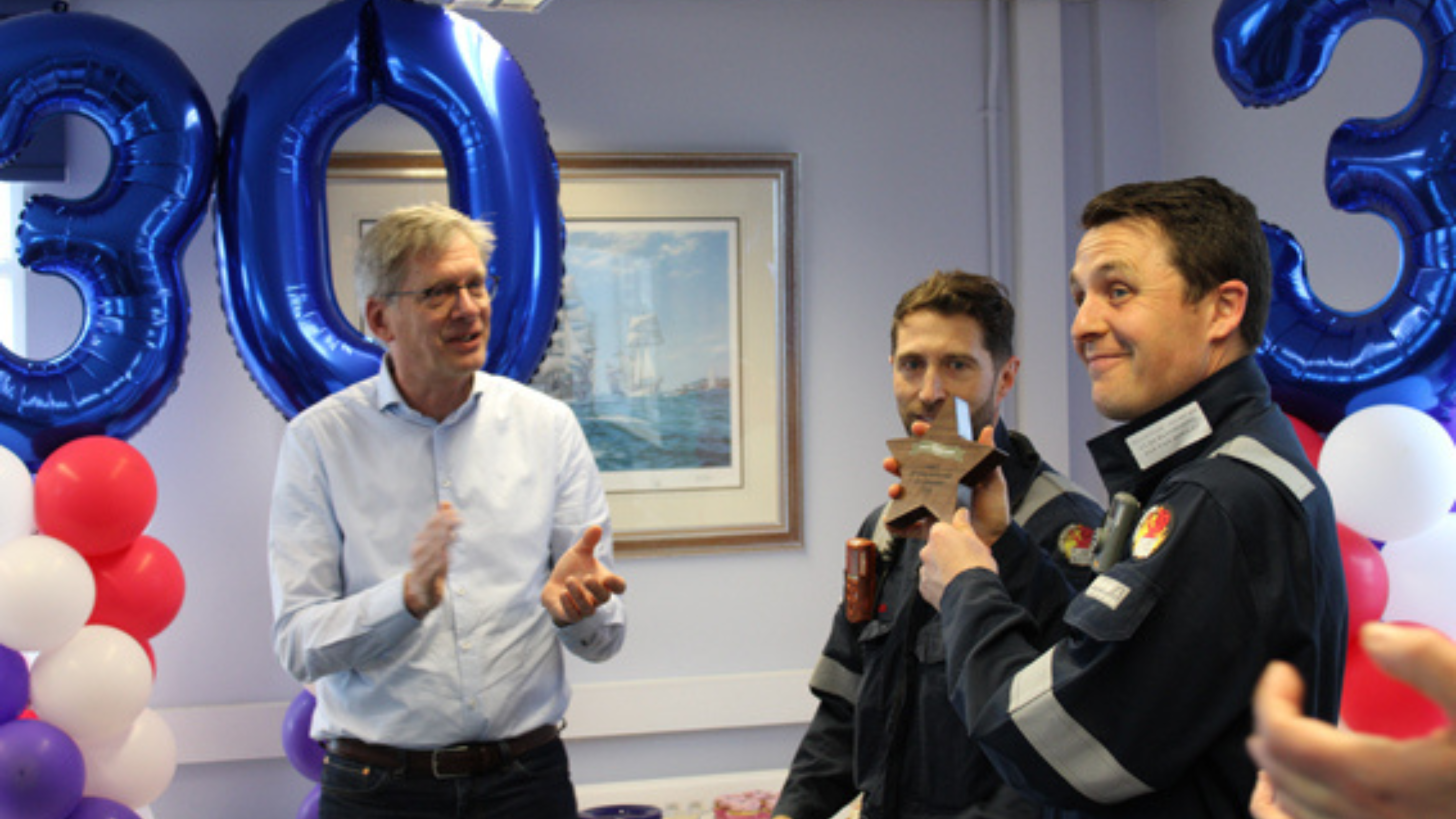Fawleys Lubricants Process Team celebrates 30 years of safety