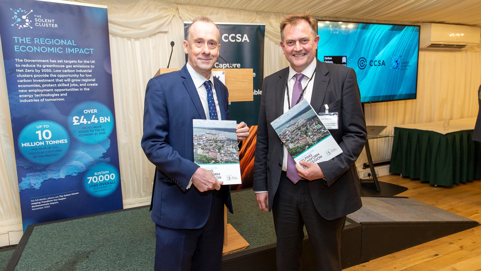 Paul backs The Solent Cluster at Parliament briefing