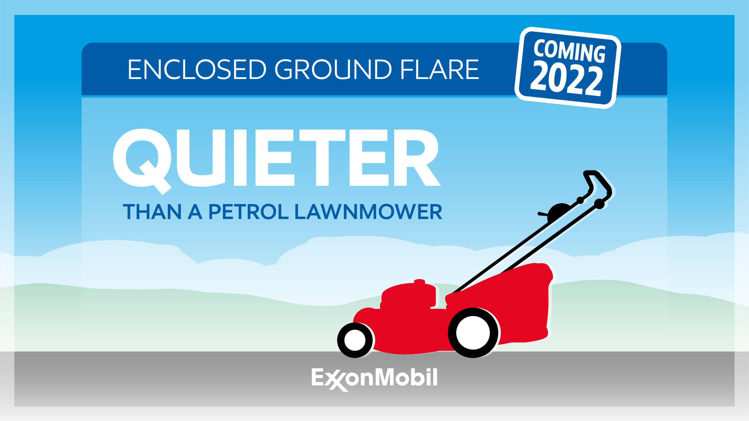 Our EGF will be quieter than a petrol lawnmower.
State of the art design means noise levels that can be experienced with elevated flaring is significantly reduced.