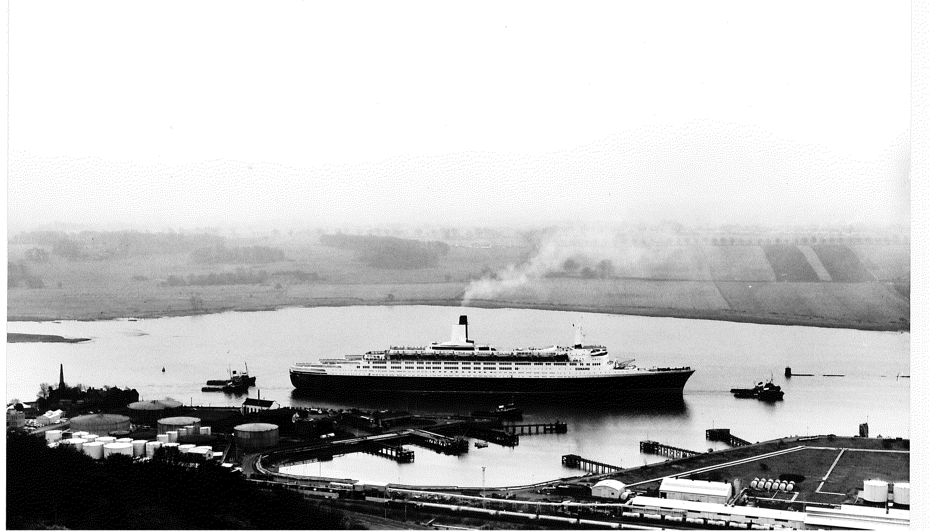Image Our former Bowling Fuel Terminal on the Clyde near Glasgow once refuelled the QE2.