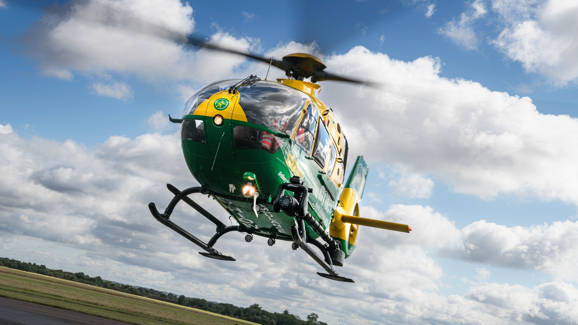 Fawley's Air Ambulance donations pass 50,000 over ten years