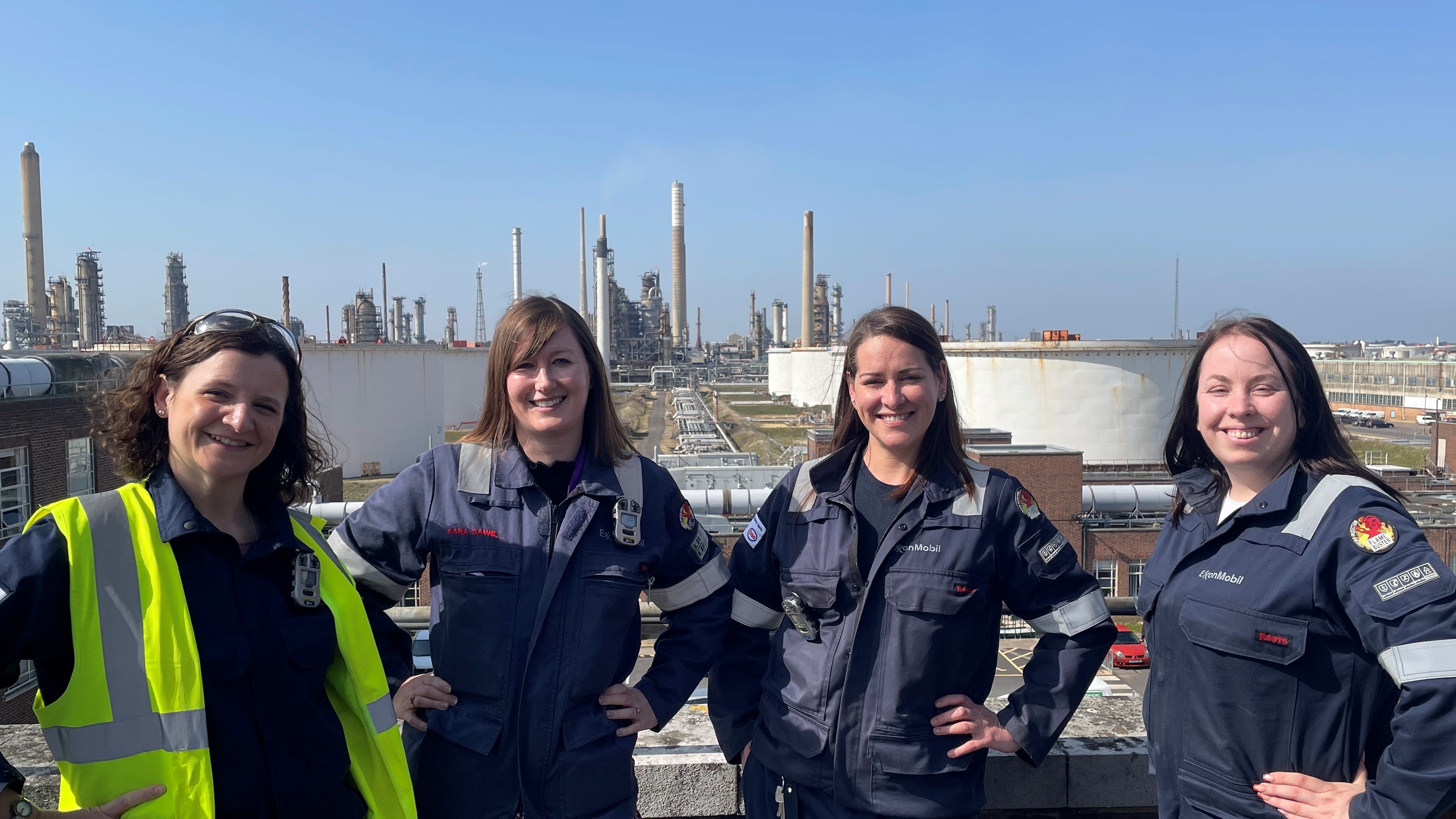 Fawleys fab four female engineers