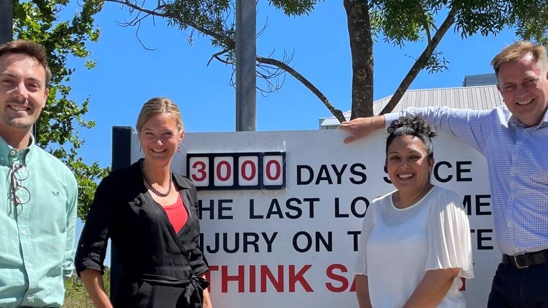 Leatherhead celebrates 3,000 days without a lost time injury