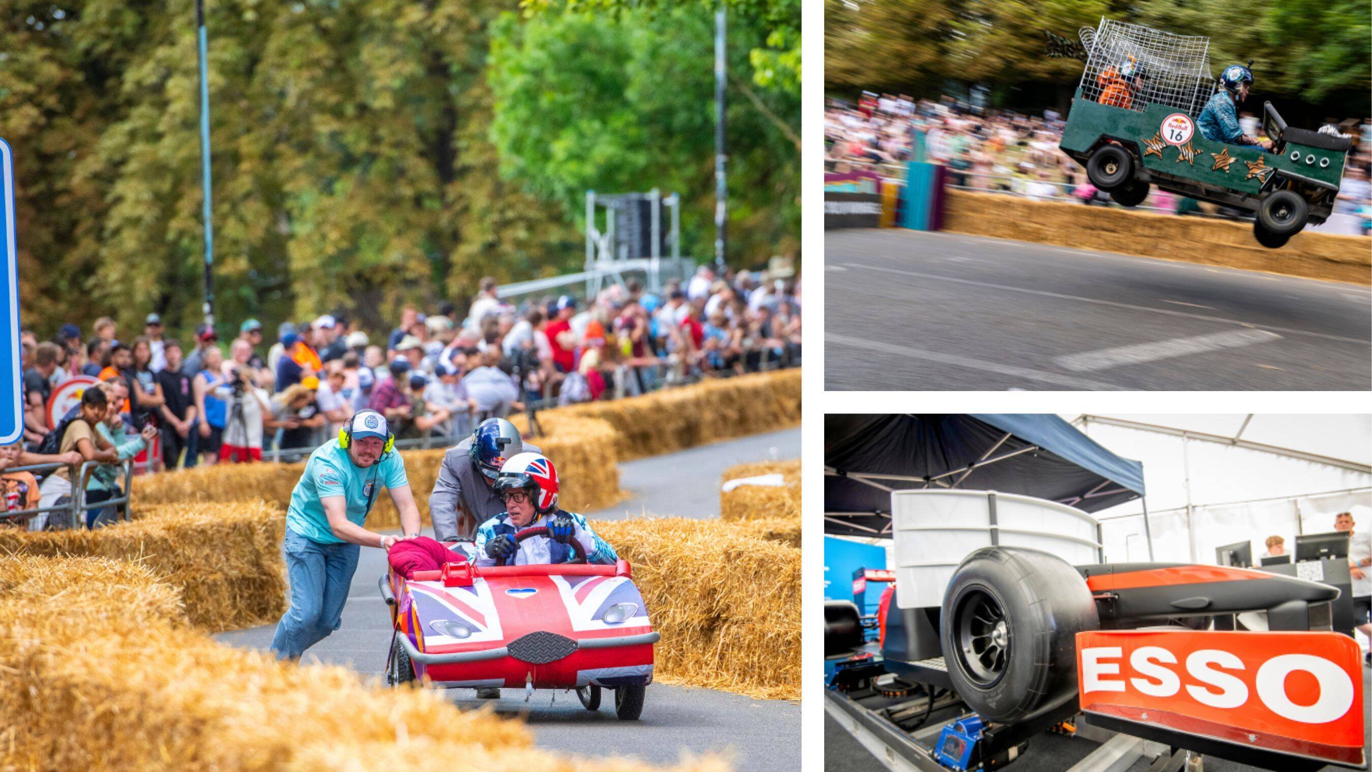 Esso supports the 'Wacky Races'